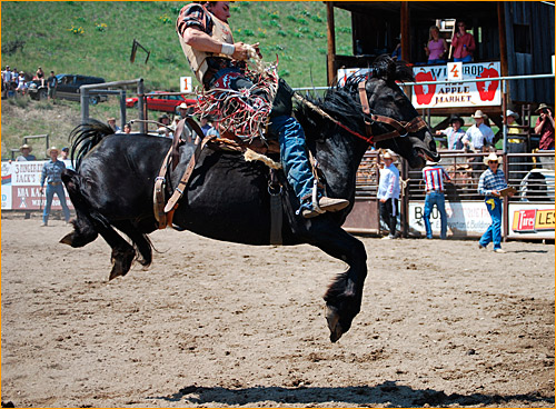 At the Methow Valley Rodeo